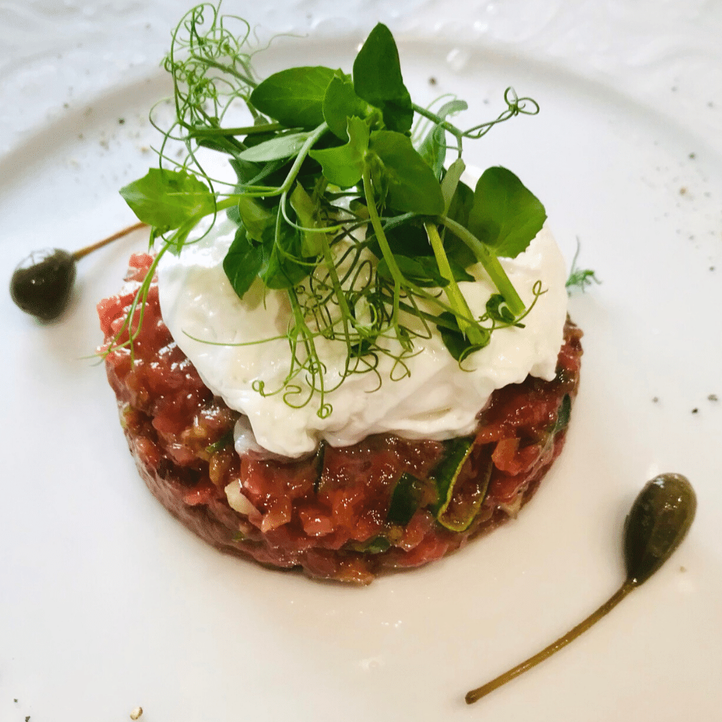 Beef Tatar Maison Charlemagne